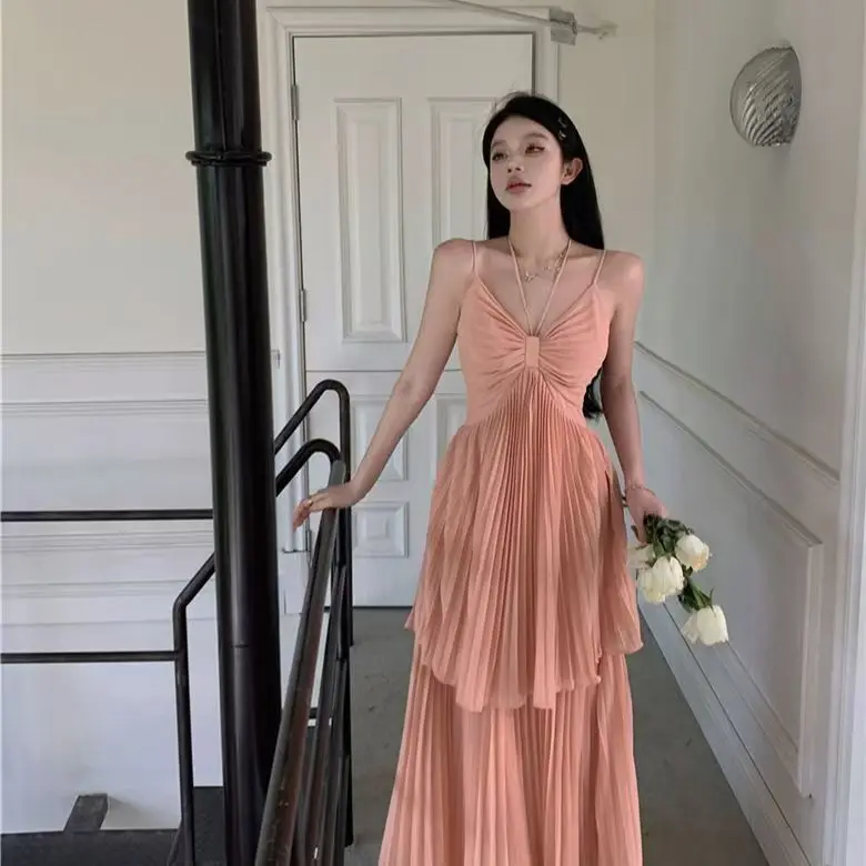 Jurken Mouwloze Damesjurk Vrouw Voor Bruiloft Winter Fluwelen Trompet Fishtail Vloerlengte Bal Banket Galajurken Chic