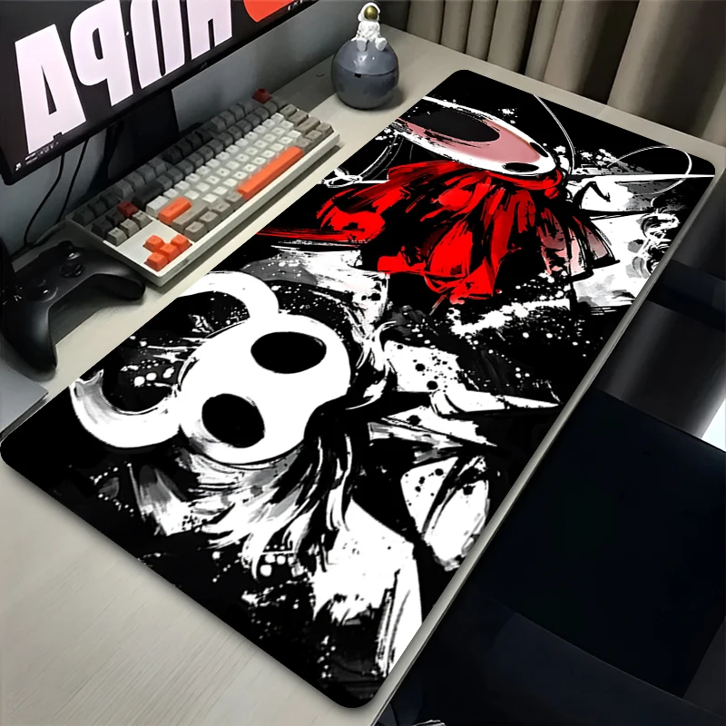 Mousepad Hollow Knight Anime Gaming Rubber Computer Mouse Mat for Gamers Desk Keyboard Accessory Gift Available Sizes Mouse Pad