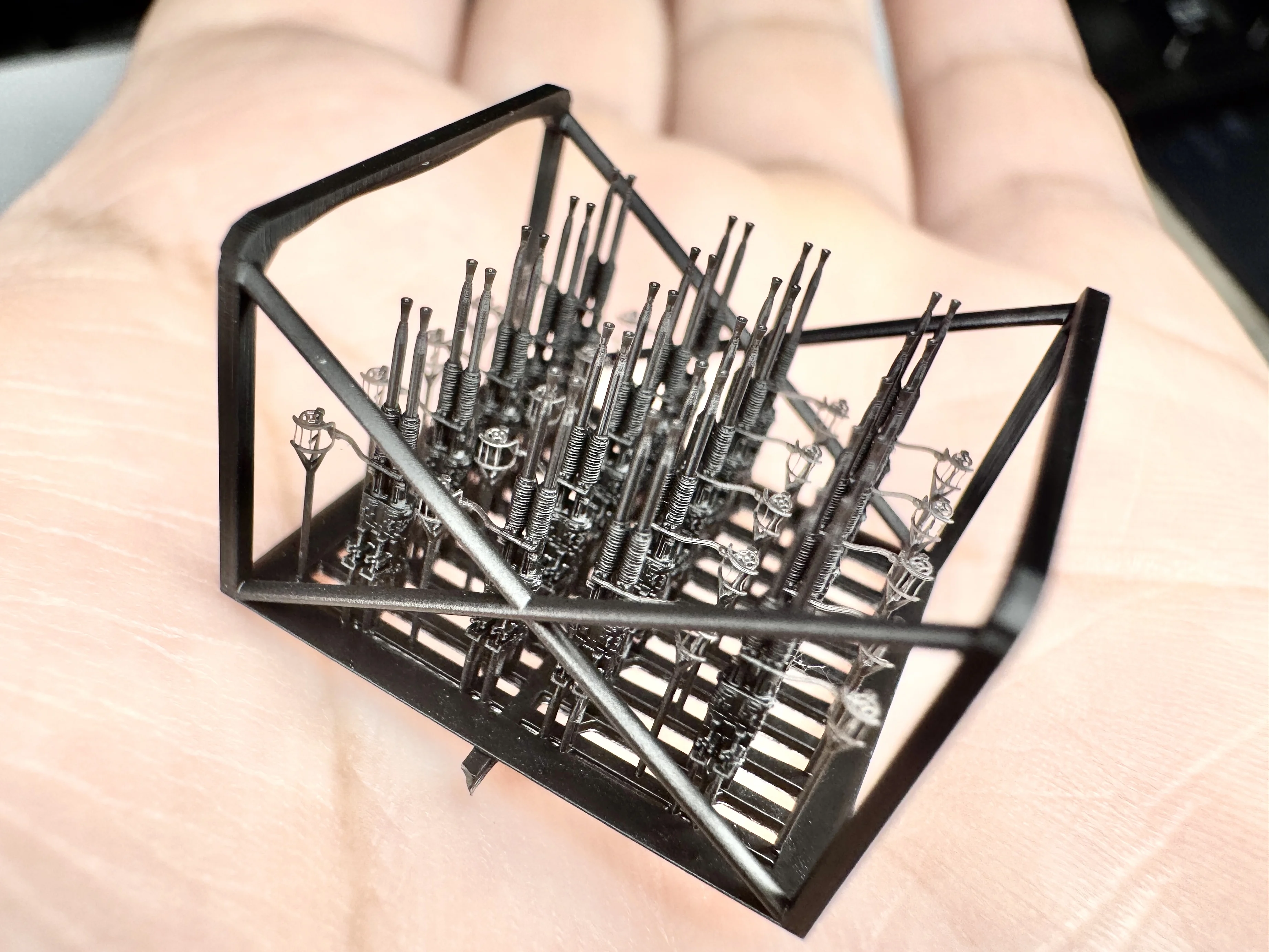 MUYI نموذج 1/350 Bofors 40 مللي متر رباعي يتصاعد بنادق AA (النوع المبكر/الآخر) لتجميع النماذج العسكرية لتقوم بها بنفسك الملحقات #6