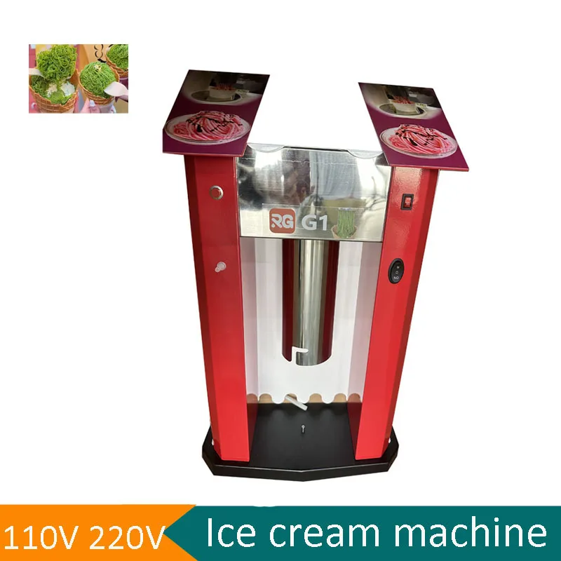 

Новая машина для приготовления фруктового и молочного мороженого (джелато) с 4 типами форм для мороженого-спагетти и мороженого в форме лапши