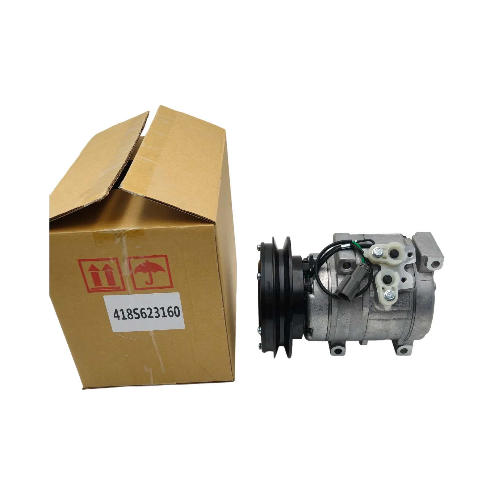 24V AC Compressor 4472204053 For Komatsu WA100-5 WA150-5 WA200-5 WA250-5 WA320-5 WA270-5 Wheel Loader