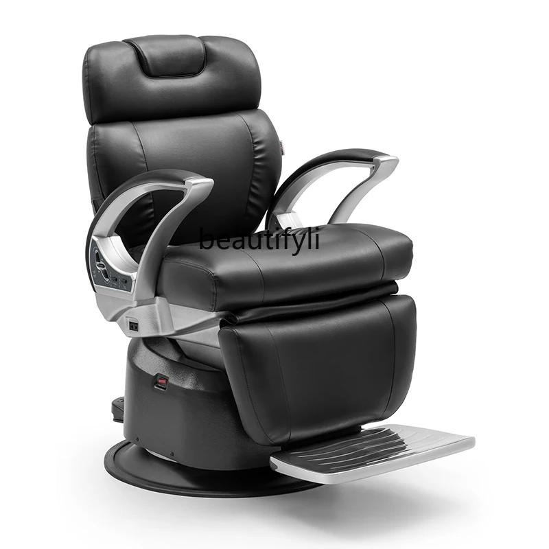 Electric Barber Chair Can Be Put down Hair Care Shop   Head Treatment   Dyeing Chair Hair Care Shop Beauty Hairdressing