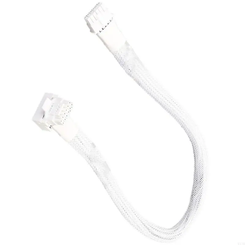 Đối với RTX4000 Series 16pin nam sang PCIe 5.0 12+4 16Pin Cáp video video 12VHPWR PCIE 5.0 thẳng đến Cáp đầu khuỷu tay