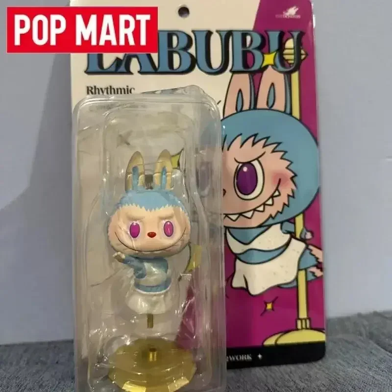 

POP MART The Monsters Labubu Rhythmic Gymnastics Series Anime Action Figure Cute and Interesting Toy Surprise Collection Gift