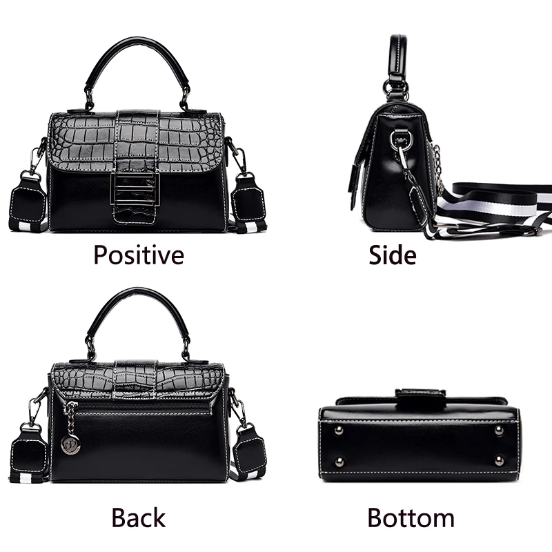 Fashion Crocodile skin Women bag luxury Designer Handbags Shoulder bag for Women Crossbody bag High Quality Tote bags Sac a main