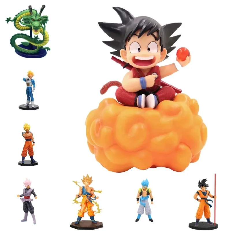 Cartoon Anime Figure Dragon Ball Z Children Toys Doll Kawaii Goku Model Accessories Children\'s Toy Gift Action Figures Hobbies