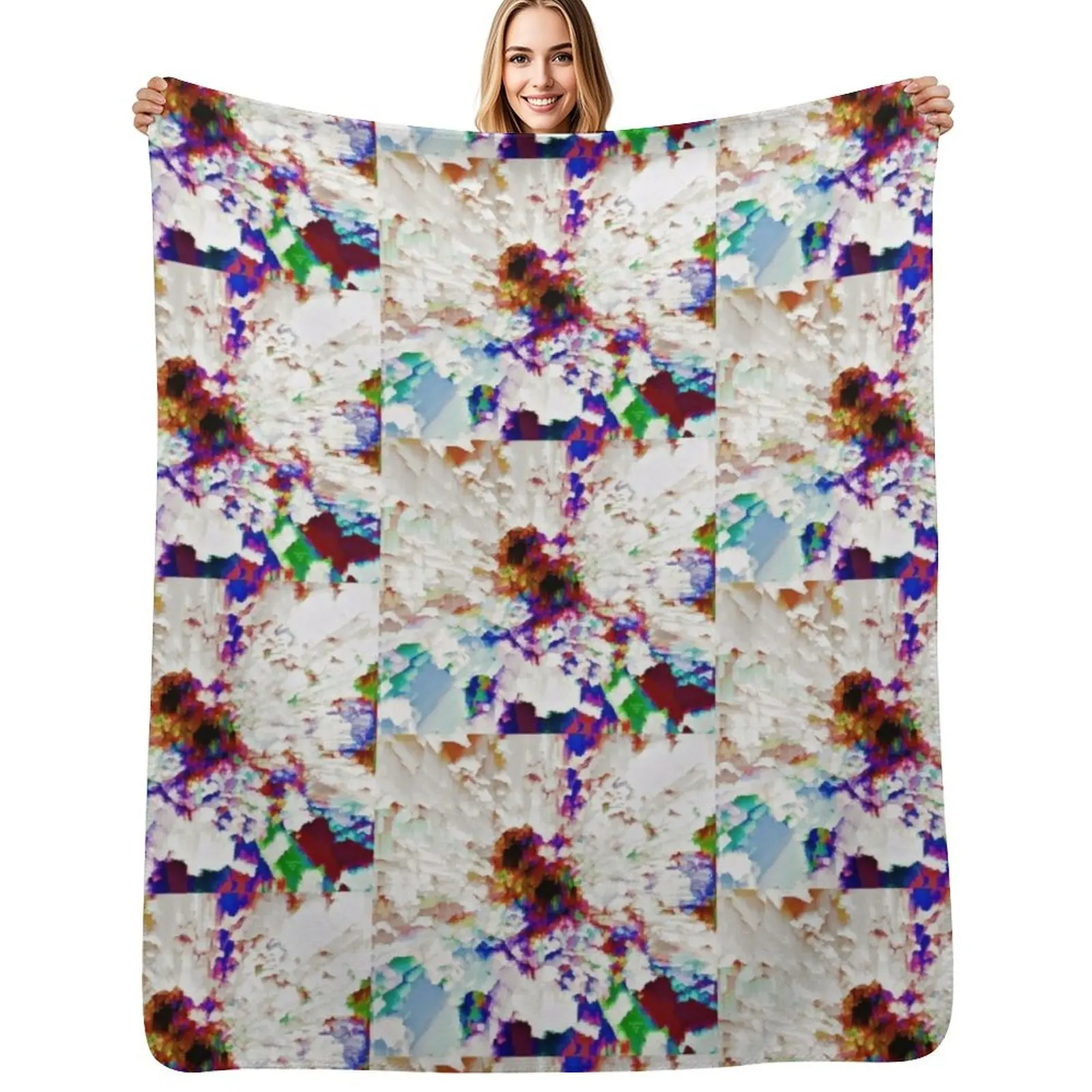 

Abstract Madness: Zow Throw Blanket warm for winter Designers Heavy Blankets For Bed Blankets