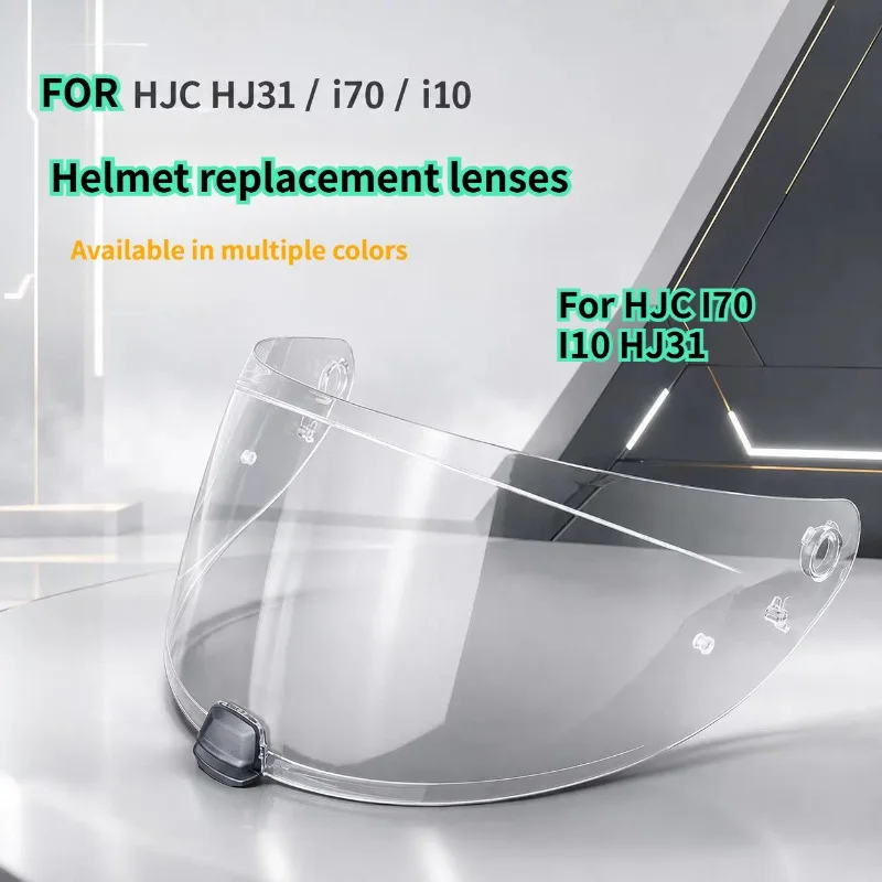 For HJC I70 I10 HJ31 Helmet Visor Replacement Anti Fog Lens Visière Moto UV Protection Scratch Proof Lente,i70 I10 Face Shield