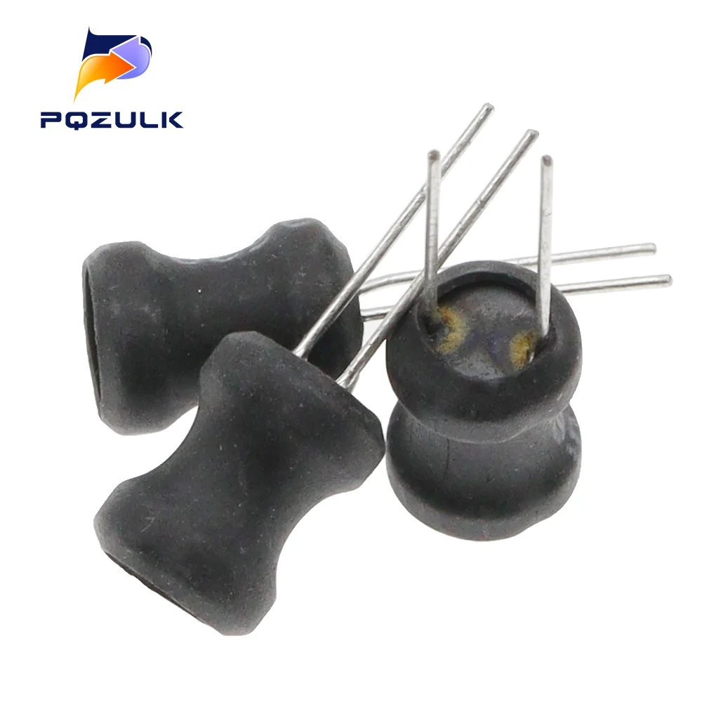 10PCS DIP Power Inductor 8*10mm 2.2UH 4.7UH 10uH 22uH 100uH 150uh 220uH 330uH 470uH 1MH 2.2MH 4.7MH 10MH Inductance 8X10mm 2Pins
