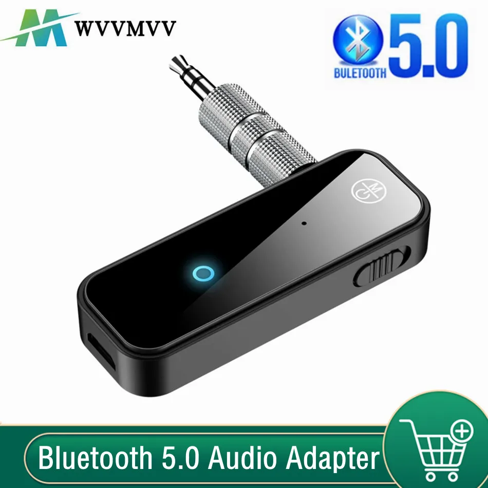 Receptor de Audio con Bluetooth 5,0, transmisor, manos libres, llamada, 3,5mm, conector AUX, USB, Dongle, adaptador inalámbrico de música estéreo