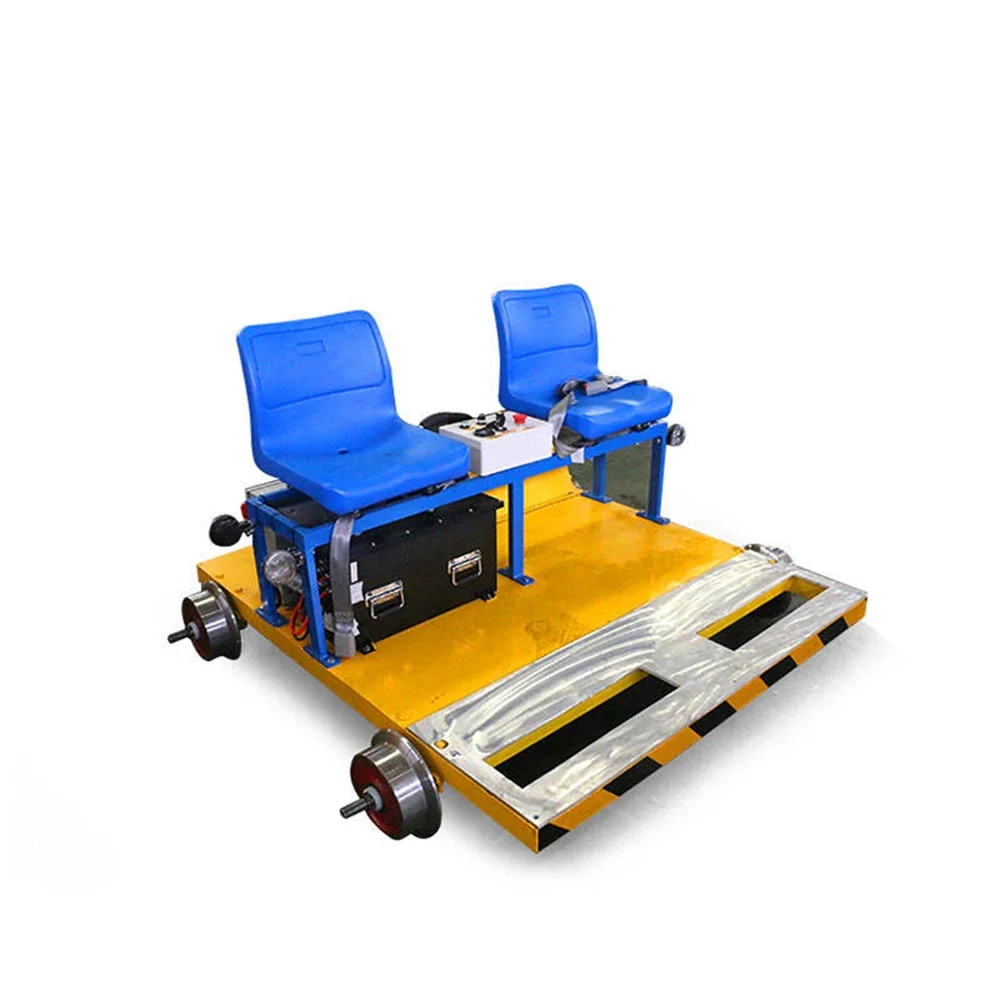 Portable Ultrasonic Automated Transfer Trolley Railway Safety Inspection Car Reliable Railway Track Inspection Vehicles