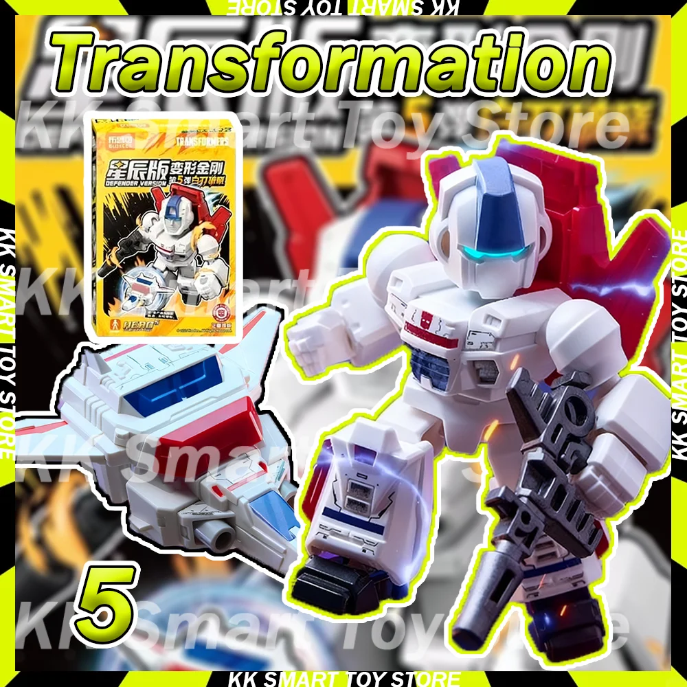 جديد Blokees التحول المدافع نسخة موجة 5 عمل أرقام Galvatron Jetfire أوبتيموس رئيس صندوق أعمى الجمعية نموذج اللعب