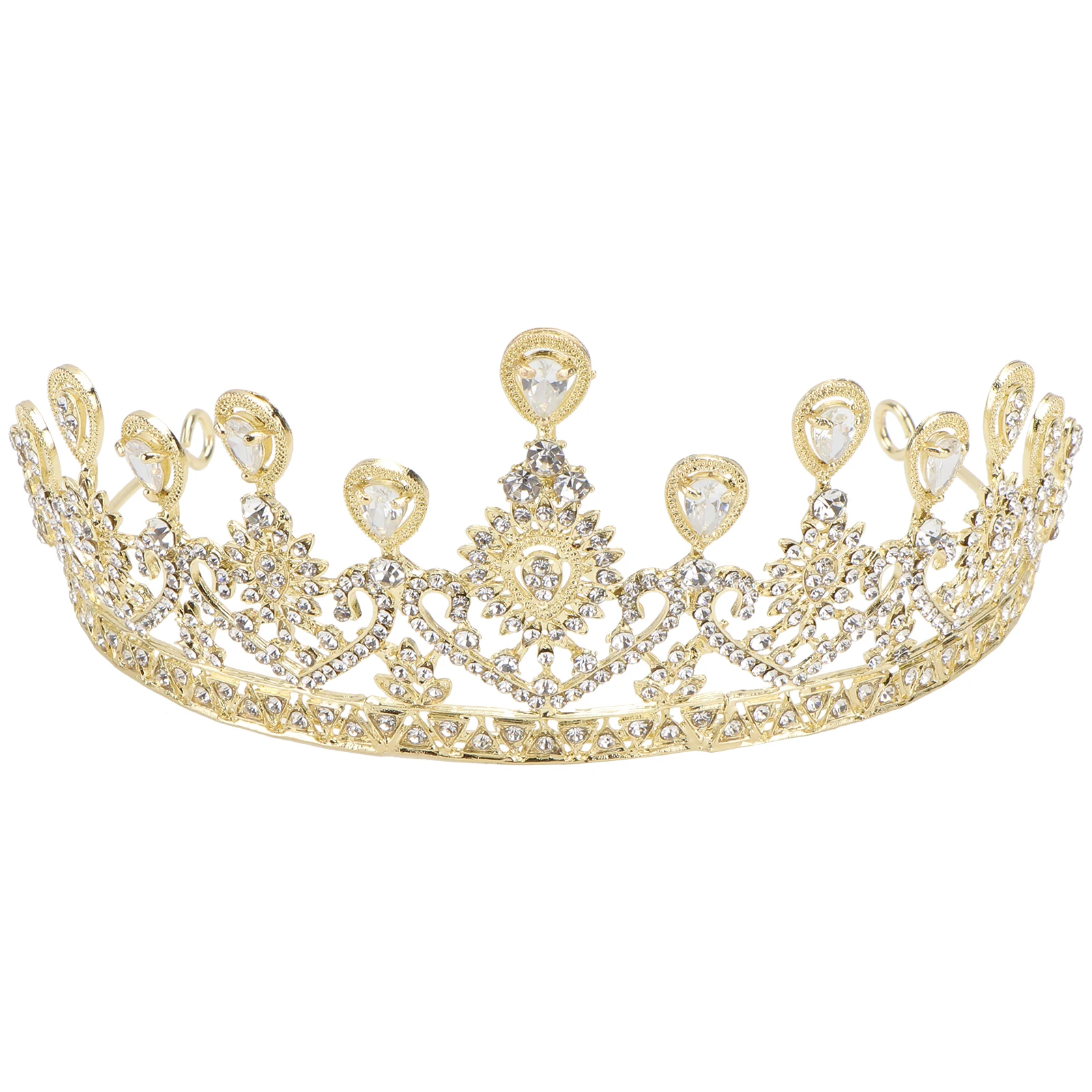 

Bridal Headdress Hair Crown Wedding Headwear Alloy Accessories Delicate Design Lightweight Comfortable Occasions Bride