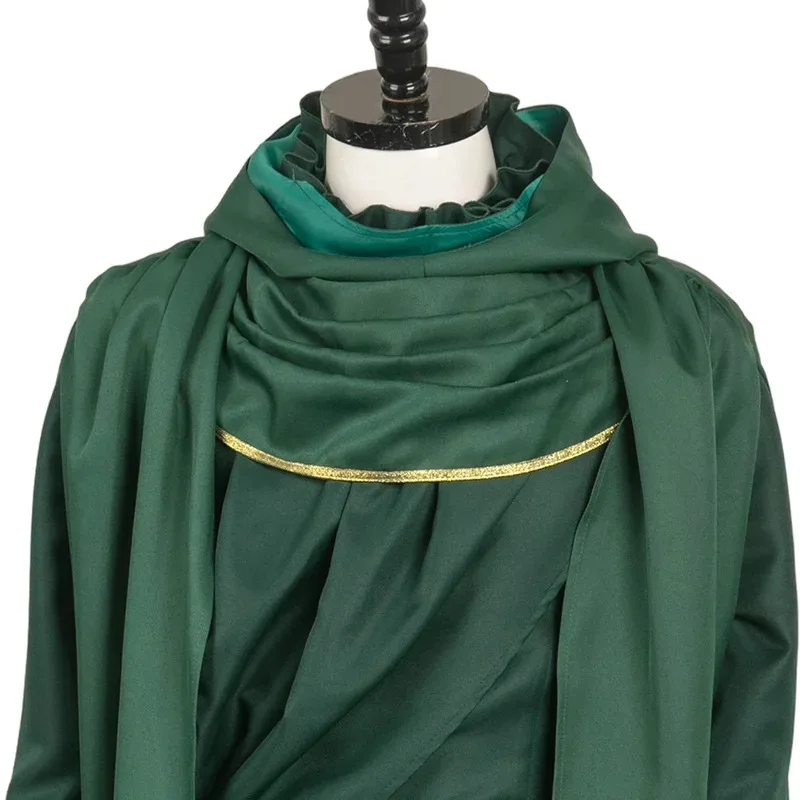 OP01 Локи Косплей 2, костюмы для ролевых игр, зеленый плащ, костюм 2023 TV Super Villain, костюм для взрослых и мужчин, ролевая игра, фантазийное нарядное платье Par6Gd@!