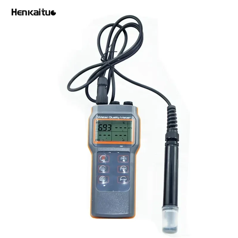 Az86031 Portable Ph Meter Fish Pond Conductivity Meter Water Quality Analyzer DO Sensor Temperature Gauge