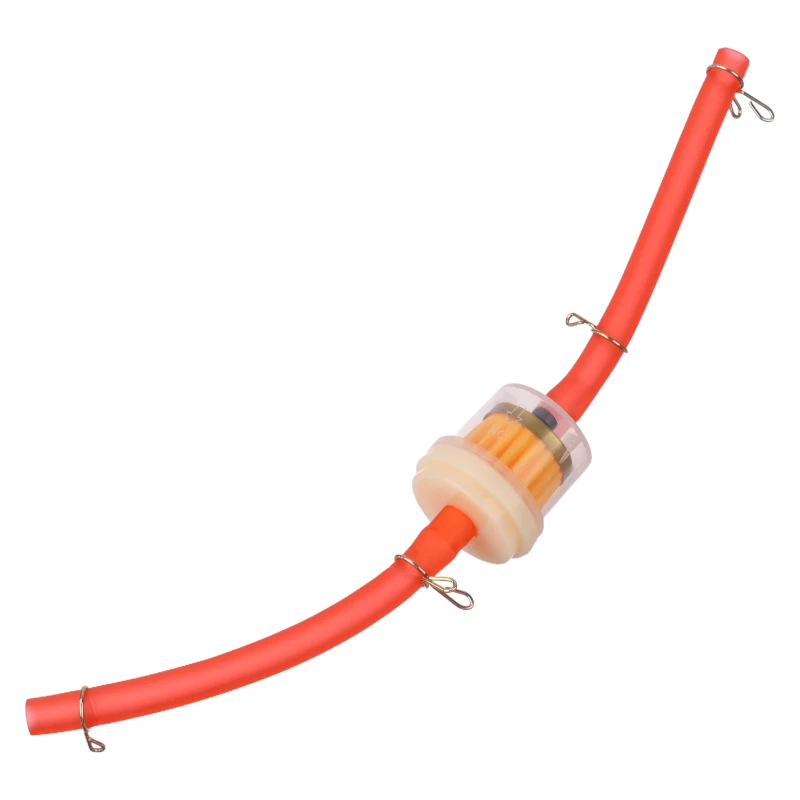 Random Color! Universal 6mm Magnet Gas Fuel Filter Cleaner Petrol Pipe Hose Line for ATV Pit Dirt Bike Quad Scooter