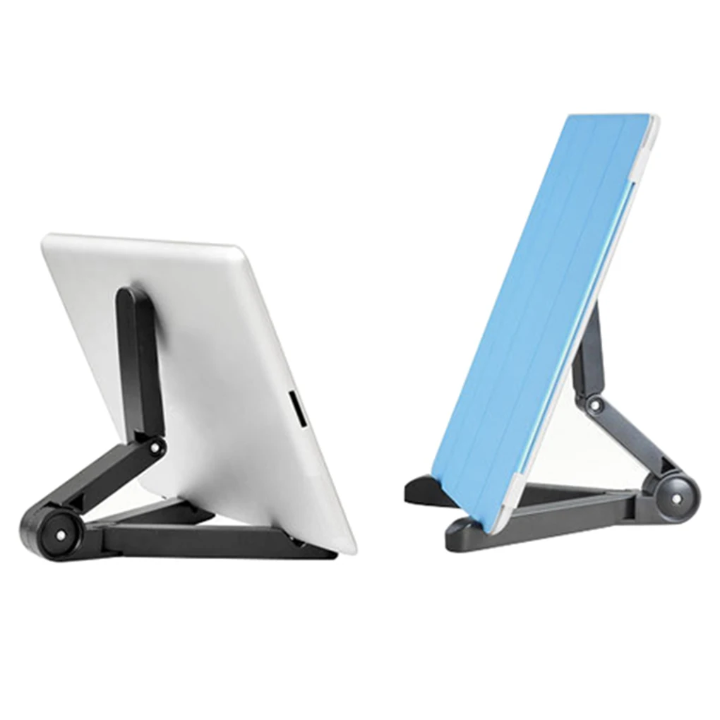 Portable Desktop Folding Tablet Holder Universal Mobile Phone Tablet Stand For Xiaomi For Samsung For Huawei For iPad ABS Stand