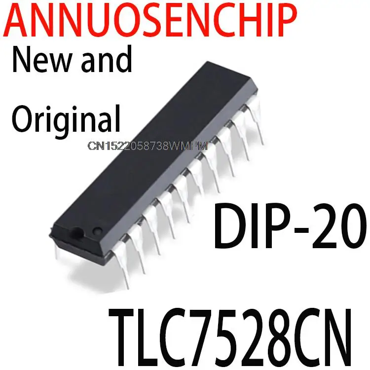 5PCS New and Original  DIP20 TLC7528 DIP TLC7528CN