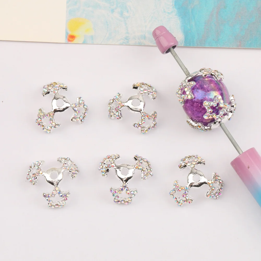 

Cordial Design 50Pcs 22*22MM DIY Making/Torus Shape/Rhinestone Effect/Receptacle/Hand Made/Jewelry Findings & Components #16810