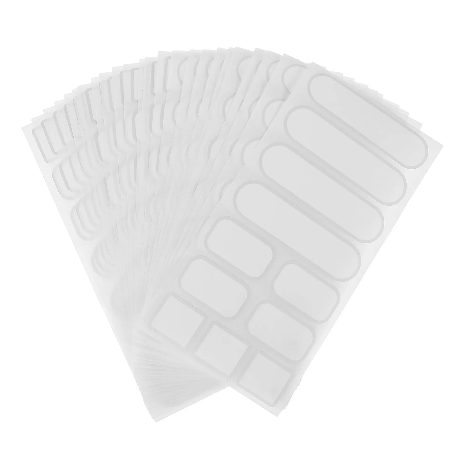 264Pcs Removable Waterproof PVC Pantry Labels Writable Food Storage Stickers Tear-Resistant Stickers for Kitchen Containers