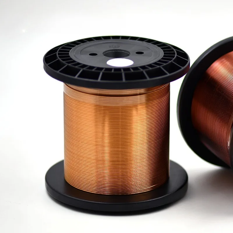 Cu oxygen-free copper enameled single connection line speaker line signal machine inner line purity 99.99
