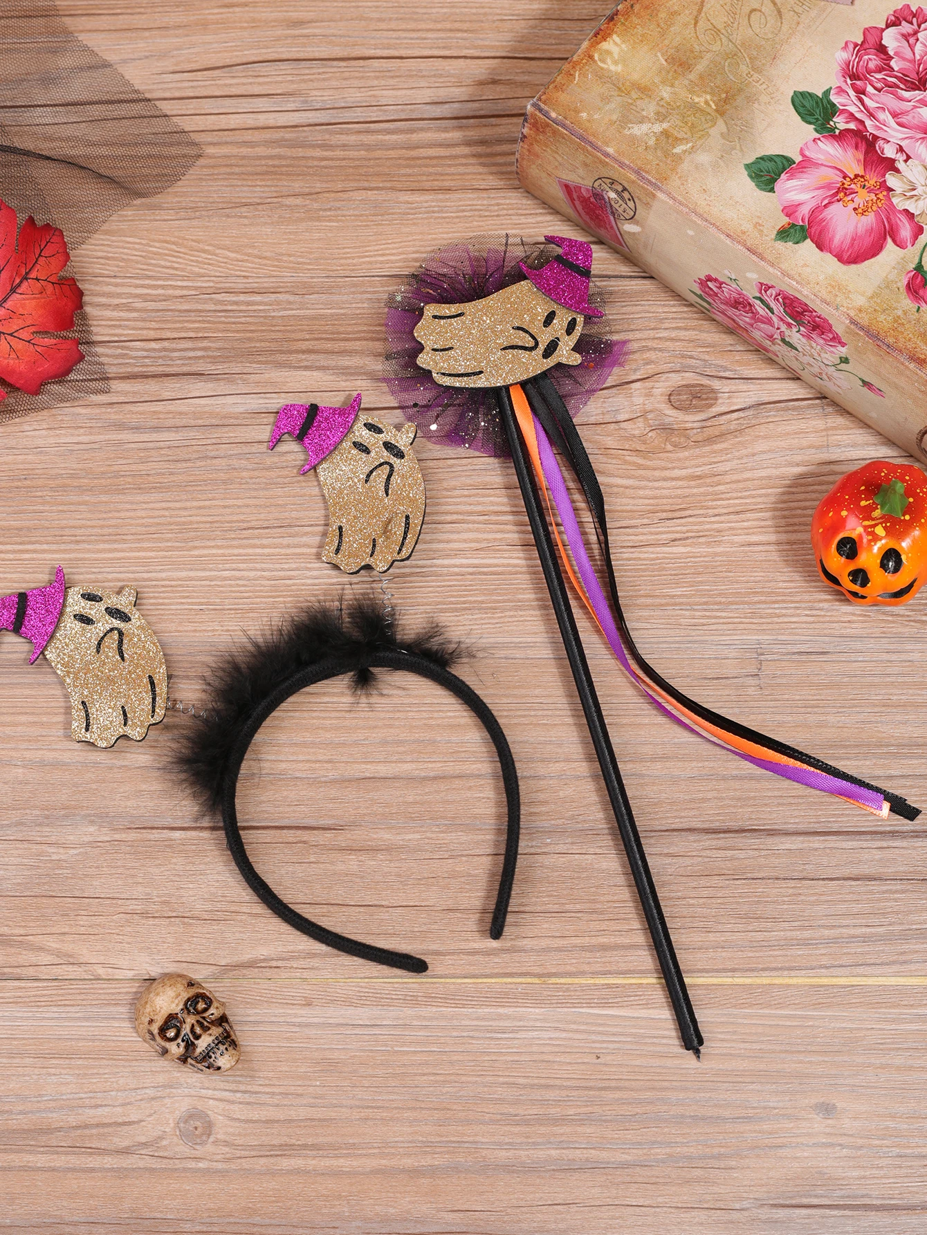 Halloween hair accessories Headband cute funny headband party adult girls and children costume show hairpin demon headband acces