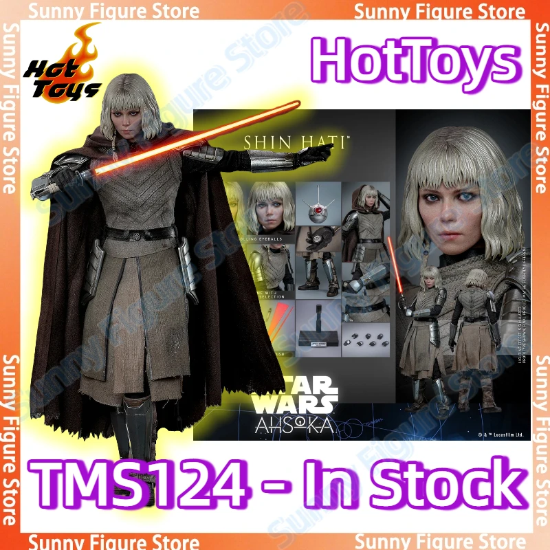 

In Stock Hottoys Hot Toys HT TMS130 1/6 Star Wars Shin Hati Anime Action Figure Toy Model Collectible PVC Gift