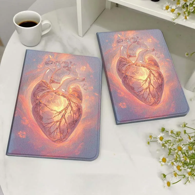 

Cartoon Music Note Heart Case For Honor MagicPad MatePad M5 8 9 2 3 10 12 X V7 V8 X8 X9 V9 GT X9a GT2 S Air Pro Tablet