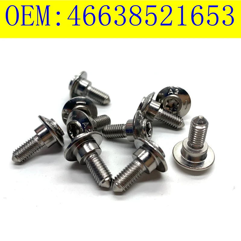 For BMW Motorcycle Shell Stainless Steel Screws R1200GS ADV R1250GS R1200RT S1000XR RR S1000R C600 C650GT R1250 F750GS F850GS