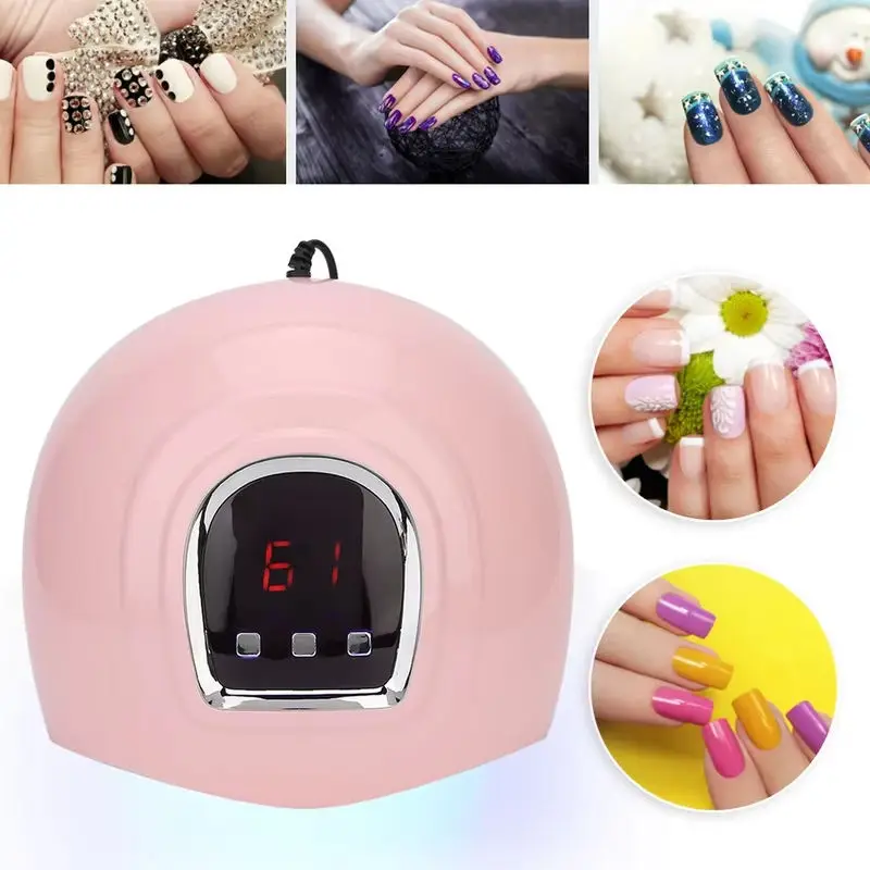 Best-selling UV Nail Lamp with Timer and Intelligent Sensing, suitable for nail polish curing gel salon nail beauty shops
