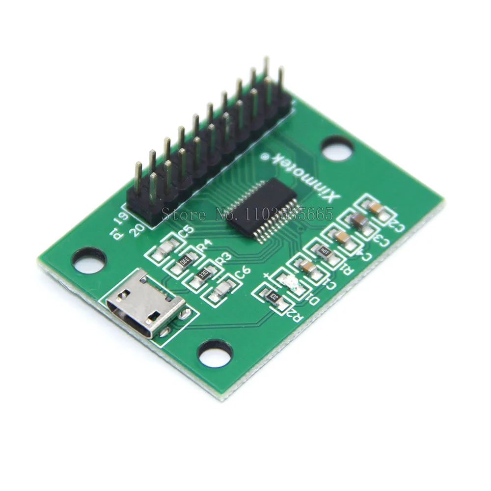 

Xinmotek флэш-Плата USB с нулевой задержкой, кодировщик PS3 /Raspberry Pi /Android, 1 игровой контроллер, игровой контроллер «сделай сам»