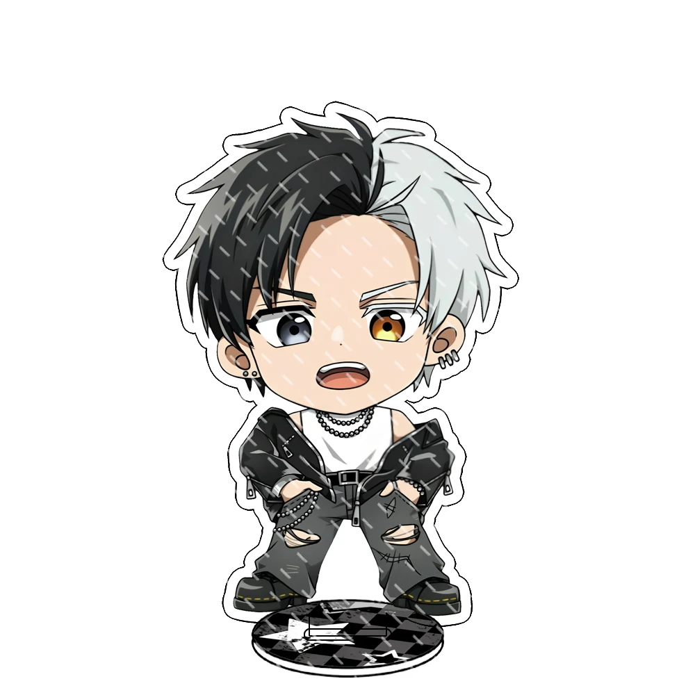 Anime 8cm WIND BREAKER Acrylic Key Chain Kawaii Room Decor Figure Stand Model Tabletop Decoration Gift