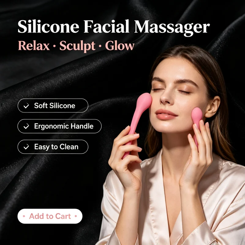 Household Products Facial Silicone Massage Manual Operation Multifunctional Massage Facial Lifting Muscle Training Products