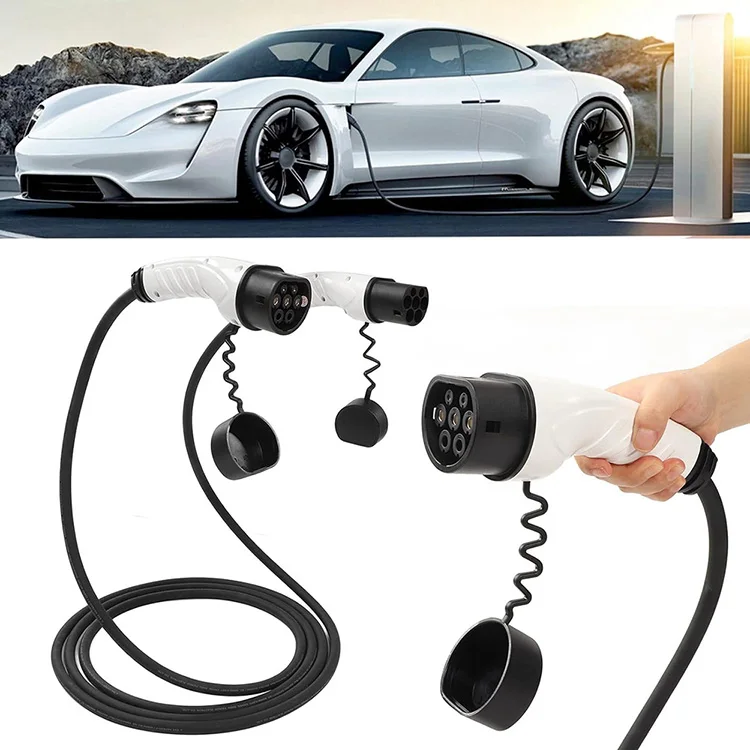 Fisher 11kw Three Phase Plug 16A EV Charger Cable Car Type 2 to Type 2 EV Charging Connector