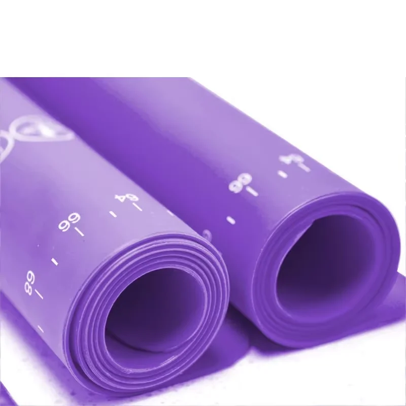 60/50/40cm Silicone Pad Baking Mat Sheet Kneading Dough Mat For Kitchen Rolling Dough Pizza Large Dough Non-Stick Maker Holder image 6