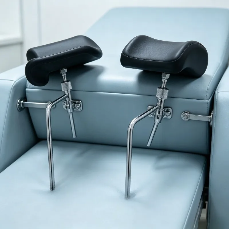 Operating Table Leg Support Rest Adjustable Leg Holder Gynecological Exam Table Accessory Diameter 14mm