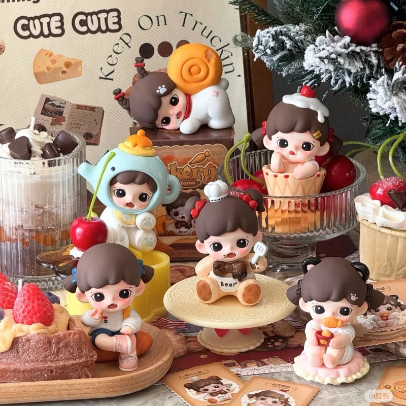 

Genuine Tntspace Baby Zoraa Bakery Series 2 Generation Mini Kawaii Action Anime Figure Blind Box Gift Cute Doll Fashion Player