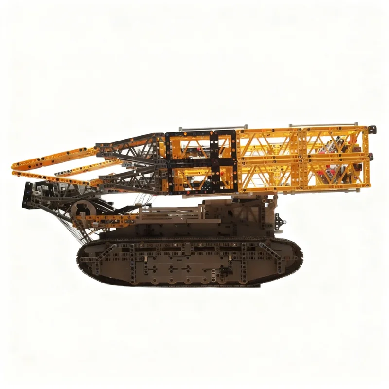 2743pcs MOC Technical Bridge Layer Tank - Brückenlegepanzer Model Building Blocks Construction 3D Idea Collection Education