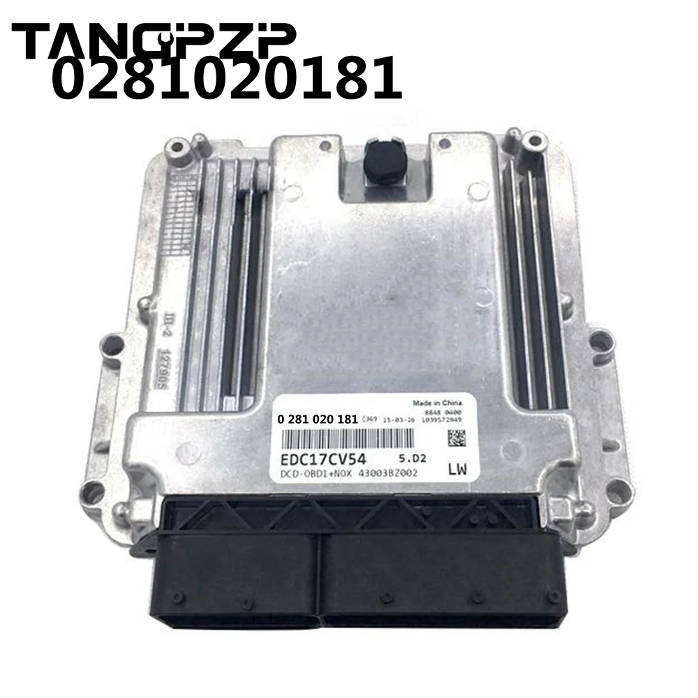 

0281020181 ECU Original Engine Computer Board Electronic Control Unit EDC17CV54 Fit for Chaochai Dongfeng Dollyka JAC