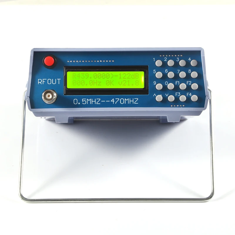 New 0.5Mhz-470Mhz RF Signal Generator Meter Tester For FM Radio walkie-talkie debug digital CTCSS singal output