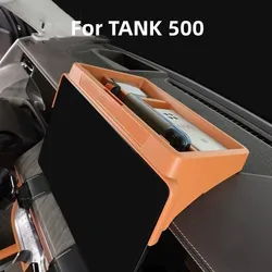 Car Dashboard Storage Box Screen Modification Increases Storage Space Box For Great Wall GWM WEY Tank 500 2022 2023 Accessories