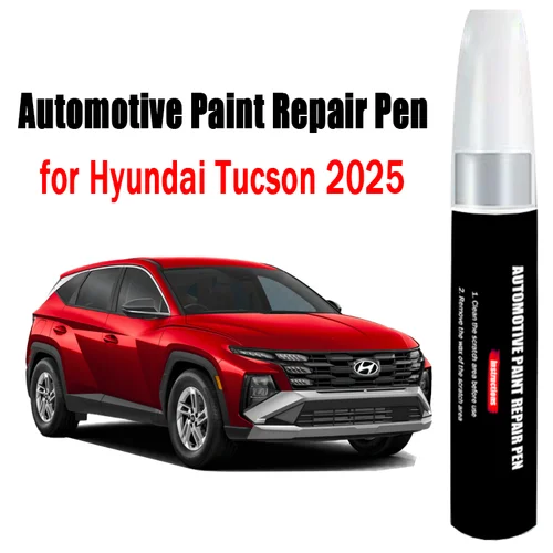 Imagen 1 del producto Bolígrafo de reparación de pintura automotriz para Hyundai Tucson 2025, bolígrafo de retoque, eliminador de arañazos, accesorios para el cuidado de la pintura del coche