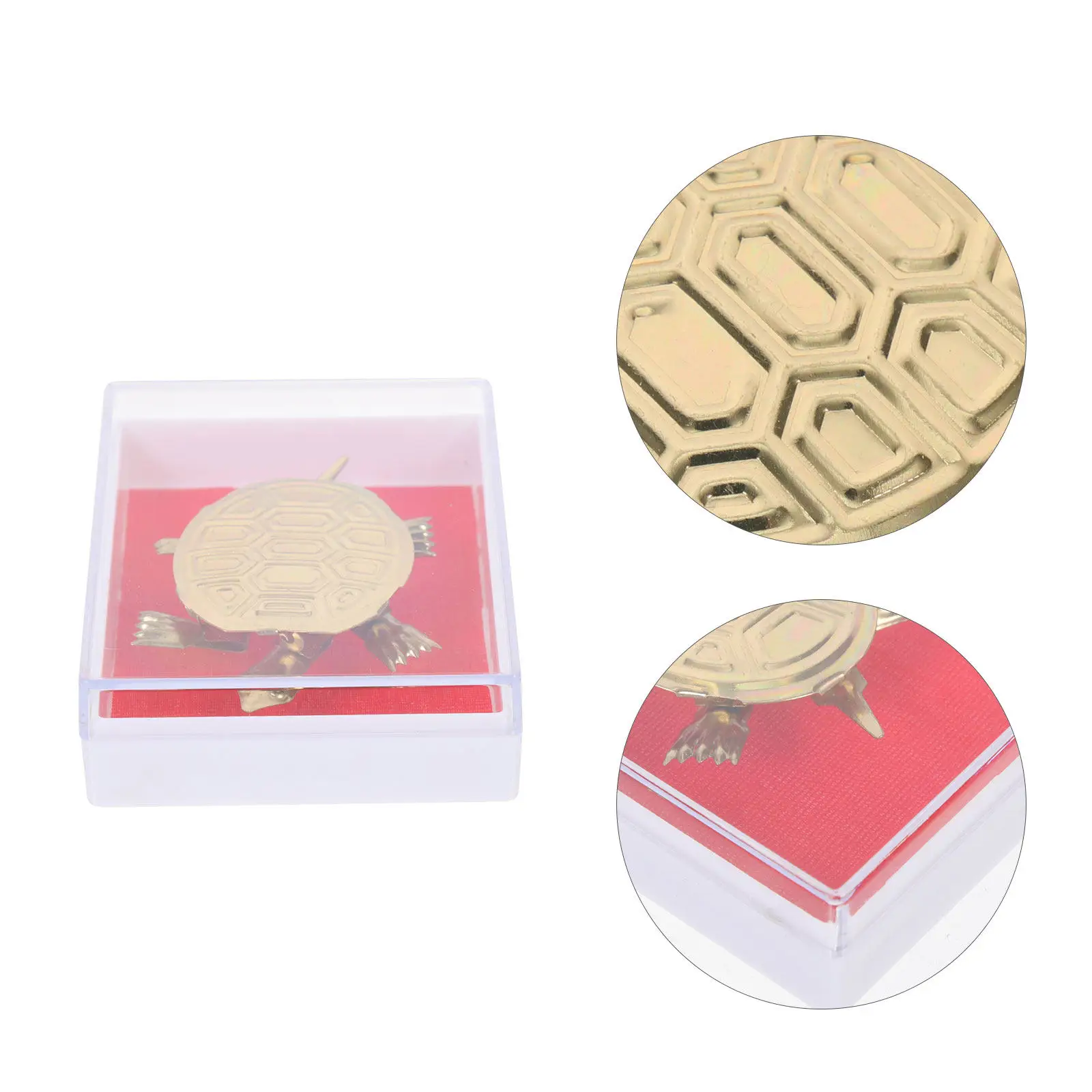 

Golden Shaking Turtle Sculpture Exquisite Vintage Miniature Turtle Adornment Desktop Home Office Decoration Tortoise Statue