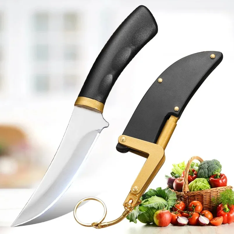 plastic handle Boning Knife Stainless Steel Sharp Kitchen Knives Vegetables and Peeling Fruit Meat Cleaver kitchen accessories