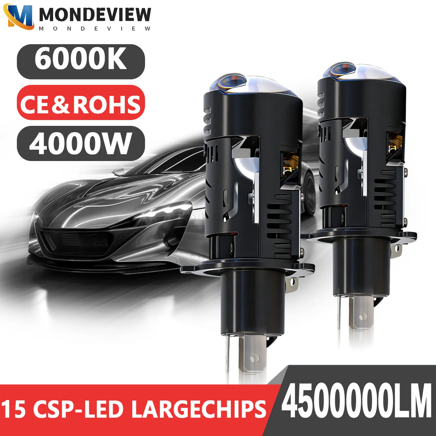 Mondeview H4 Led He…