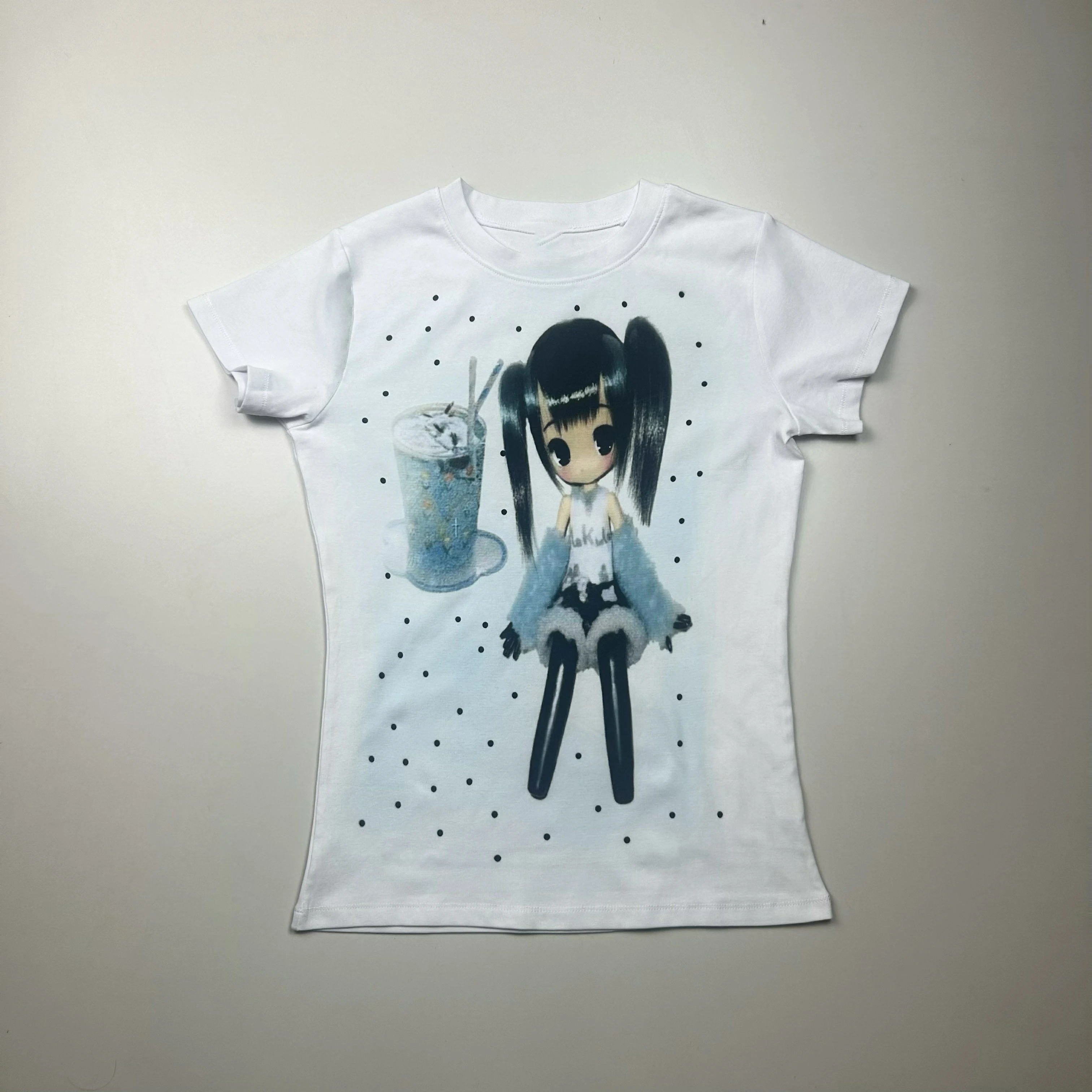 미적 의류 그래픽 T 셔츠 여성용 그런지 의류 베이비 티셔츠 Y2k 탑 여성용 티셔츠 Kpop 90s 빈티지 의류 고딕