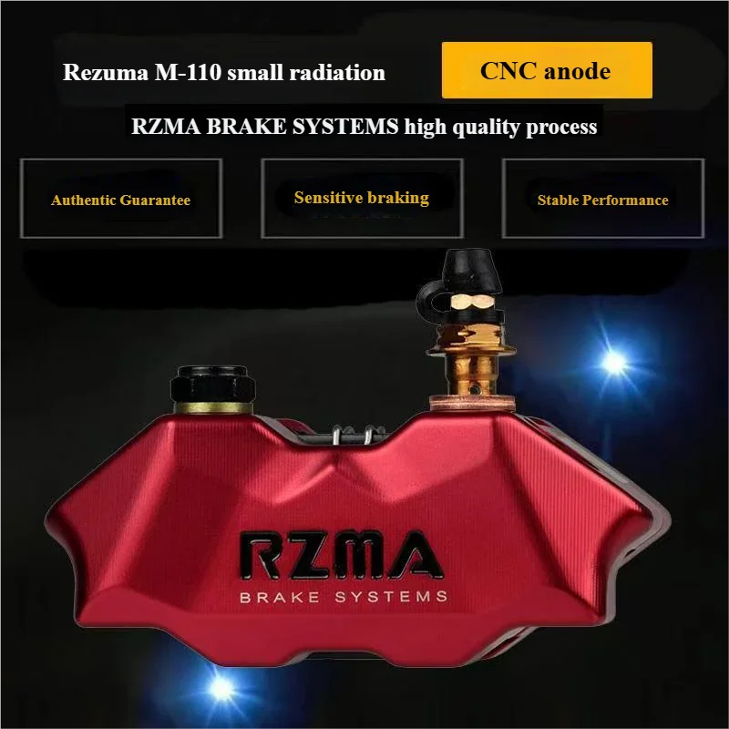 

Small Radiation Brake Caliper Disc Brake Pump for Four-Piston CNC Anodized 3D Textured Forging