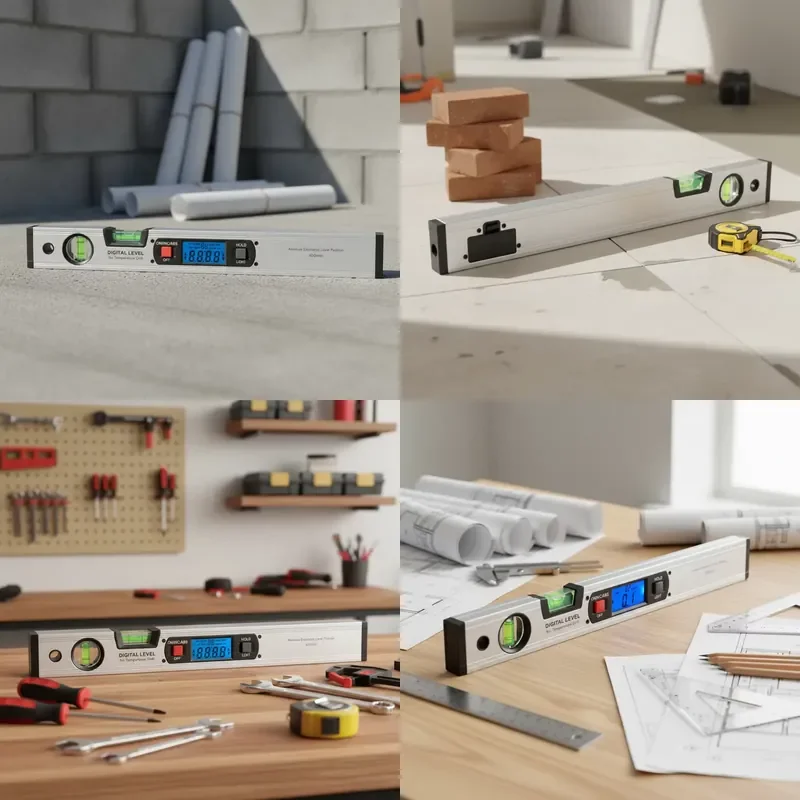 Digital Level Protractor 360 Degree Magnetic Goniometer Hand Tool Level for Wholesale Low Price