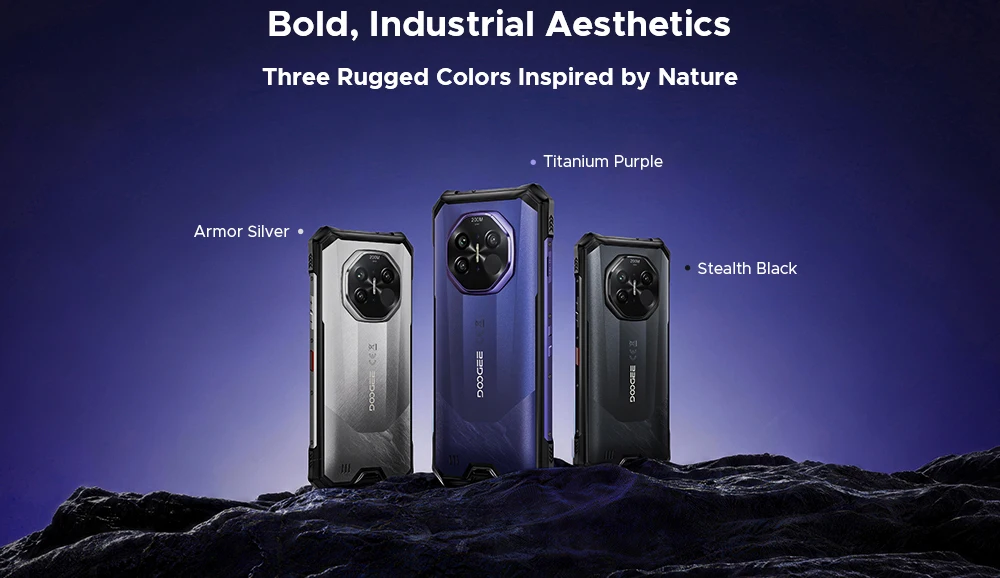 Global Version DOOGEE S300 Plus Thermal 5G Rugged Phone Thermal Imaging 12GB 1TB 6.78'' Screen 11000mAh Android 16 Mobile Phone
