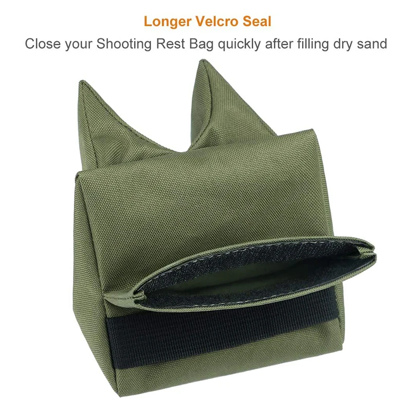 Front Rear Bag Rifle Support Sandbag Without Sand Stand Support Sandbag Hunting Accessories Outdoor Tools Sports